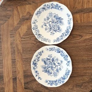 2 Antique Wedgewood & Co,Ltd Windmere Saucers